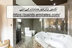 تكسير وترميم حمامات في دبي