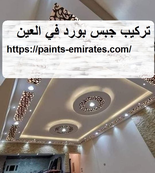 تركيب جبس بورد في العين