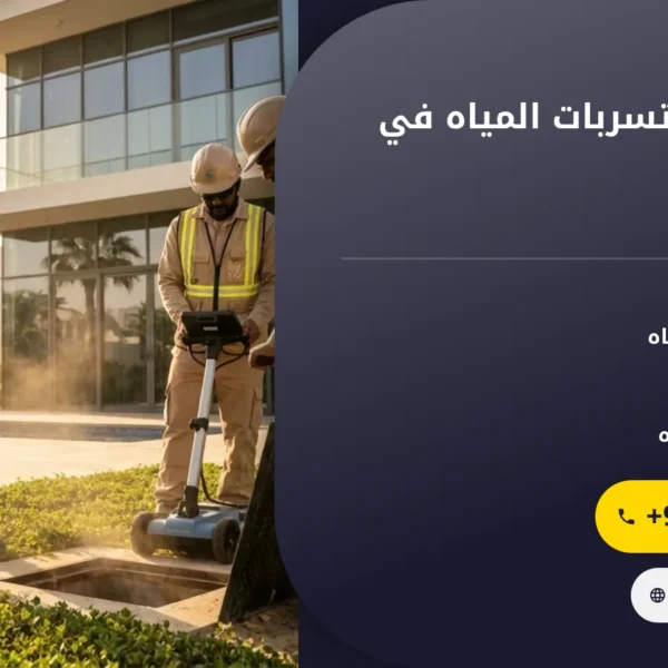 صورة شركة كشف تسربات المياه في العين