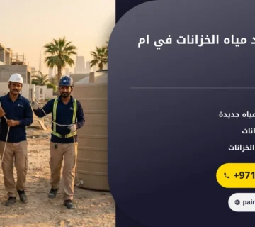 صورة شركة تبريد مياه الخزانات في ام القيوين