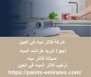شركة فلاتر مياه في العين